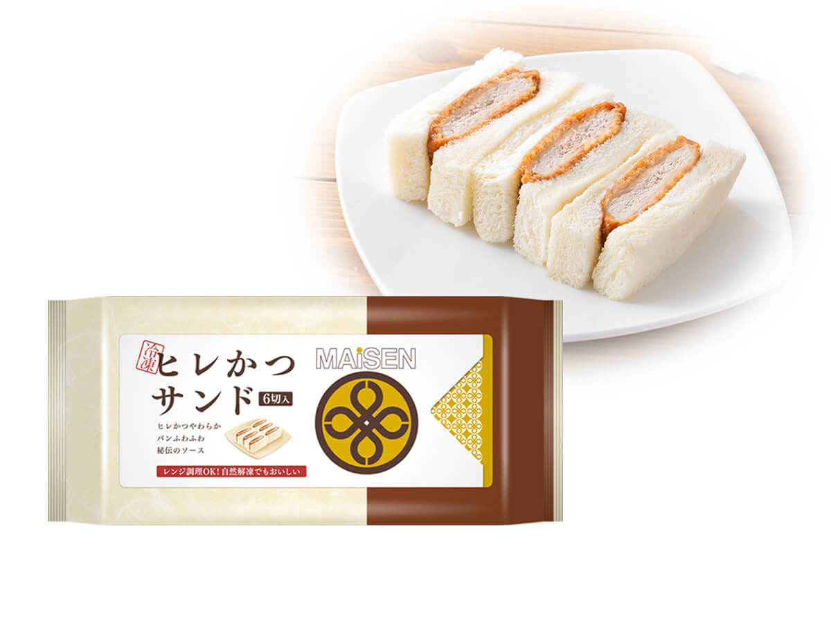 まい泉のヒレかつサンド(冷凍・6切)