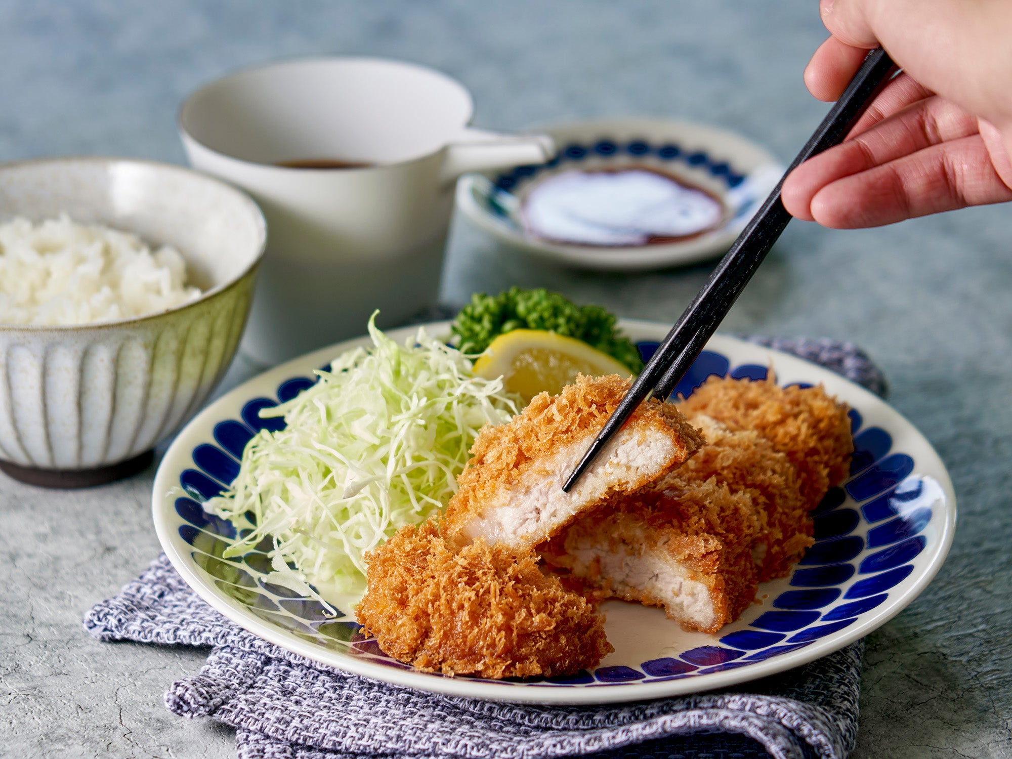 全種類ロースかつ／ 定番国産・茶美豚・黒豚 ロースかつ各2袋セット