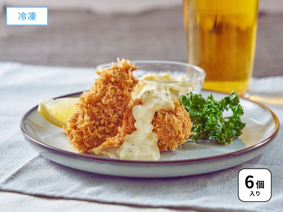 まい泉のカキフライ（冷凍・6個）
